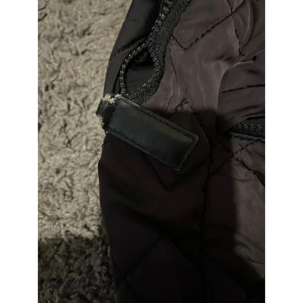 MARC JACOBS Quilted Nylon Backpack Black Quilted School Medium Capsule